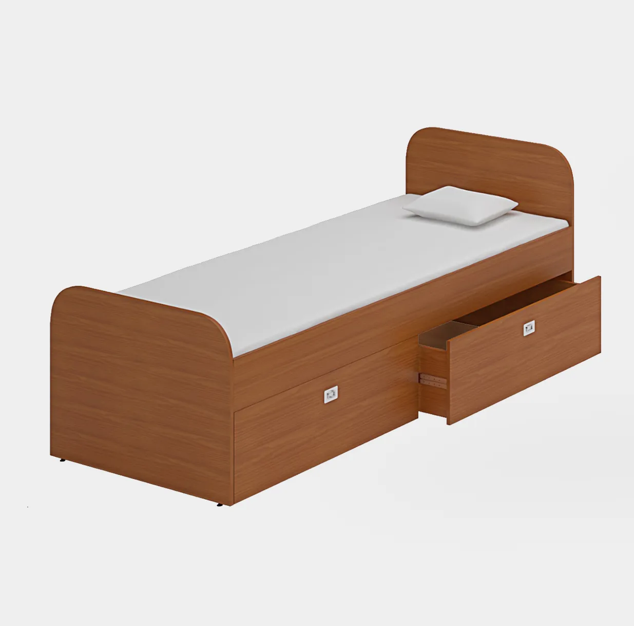 Wooden Bed thumbnail 3
