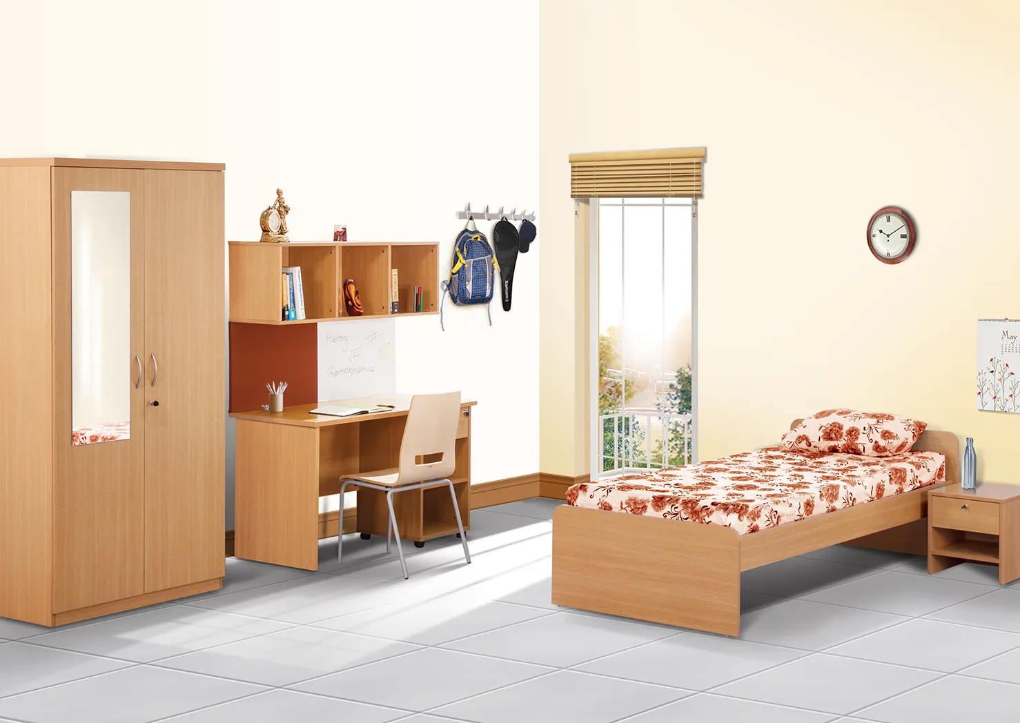 Wooden Bed thumbnail 7