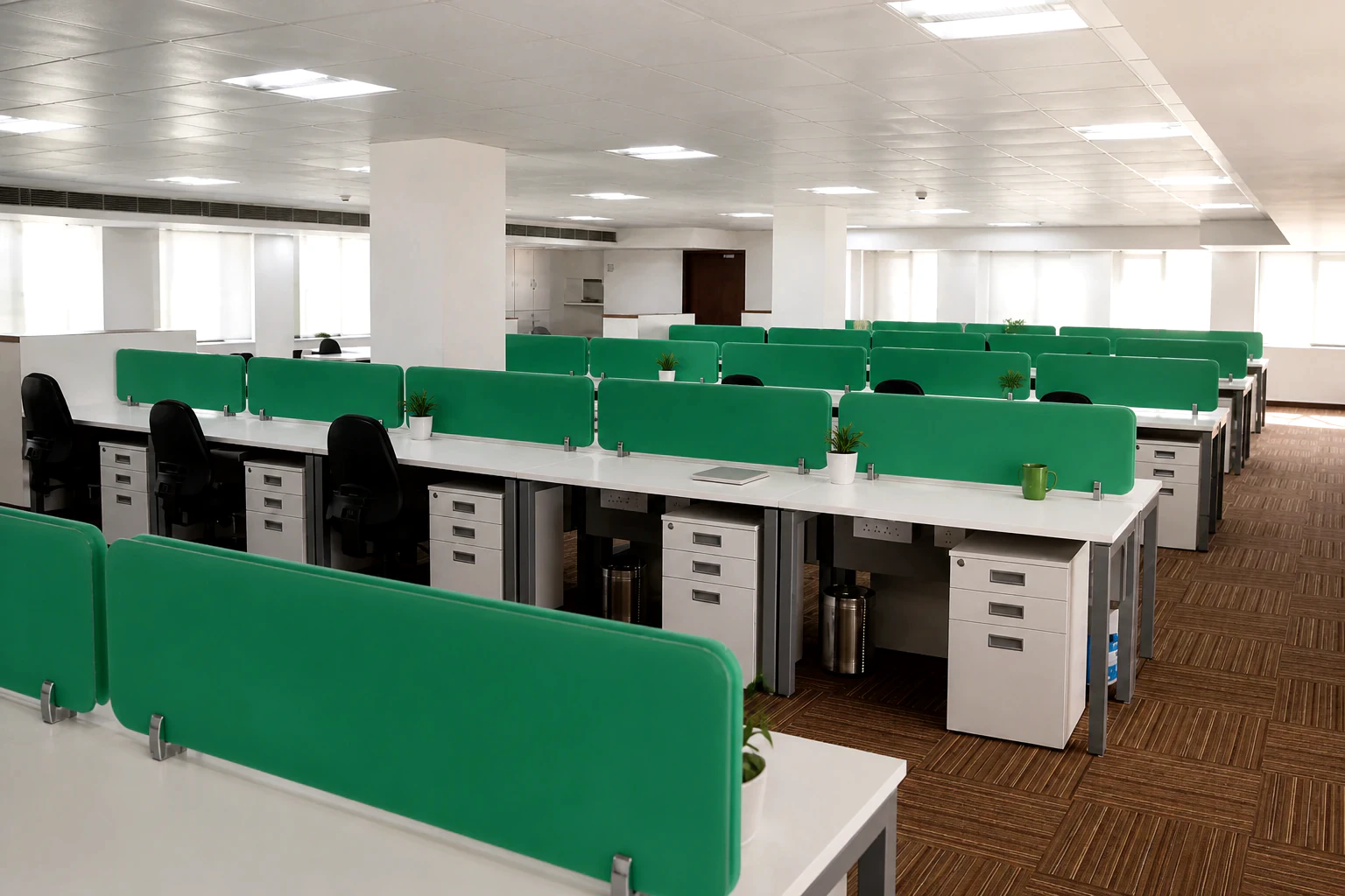 One and Only Patna showroom and workspace installation