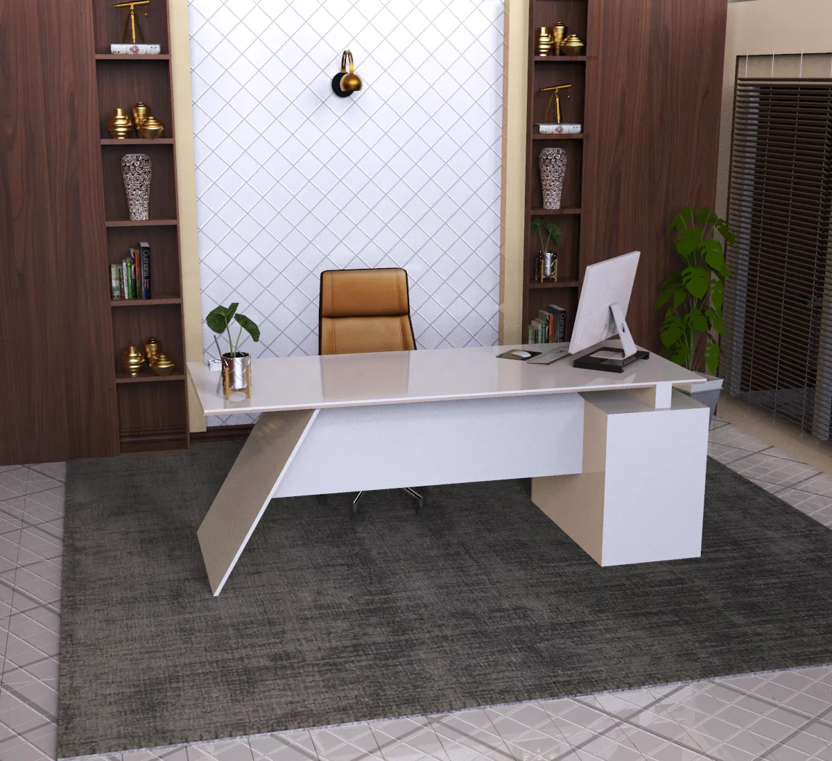 Focused workstation layouts
